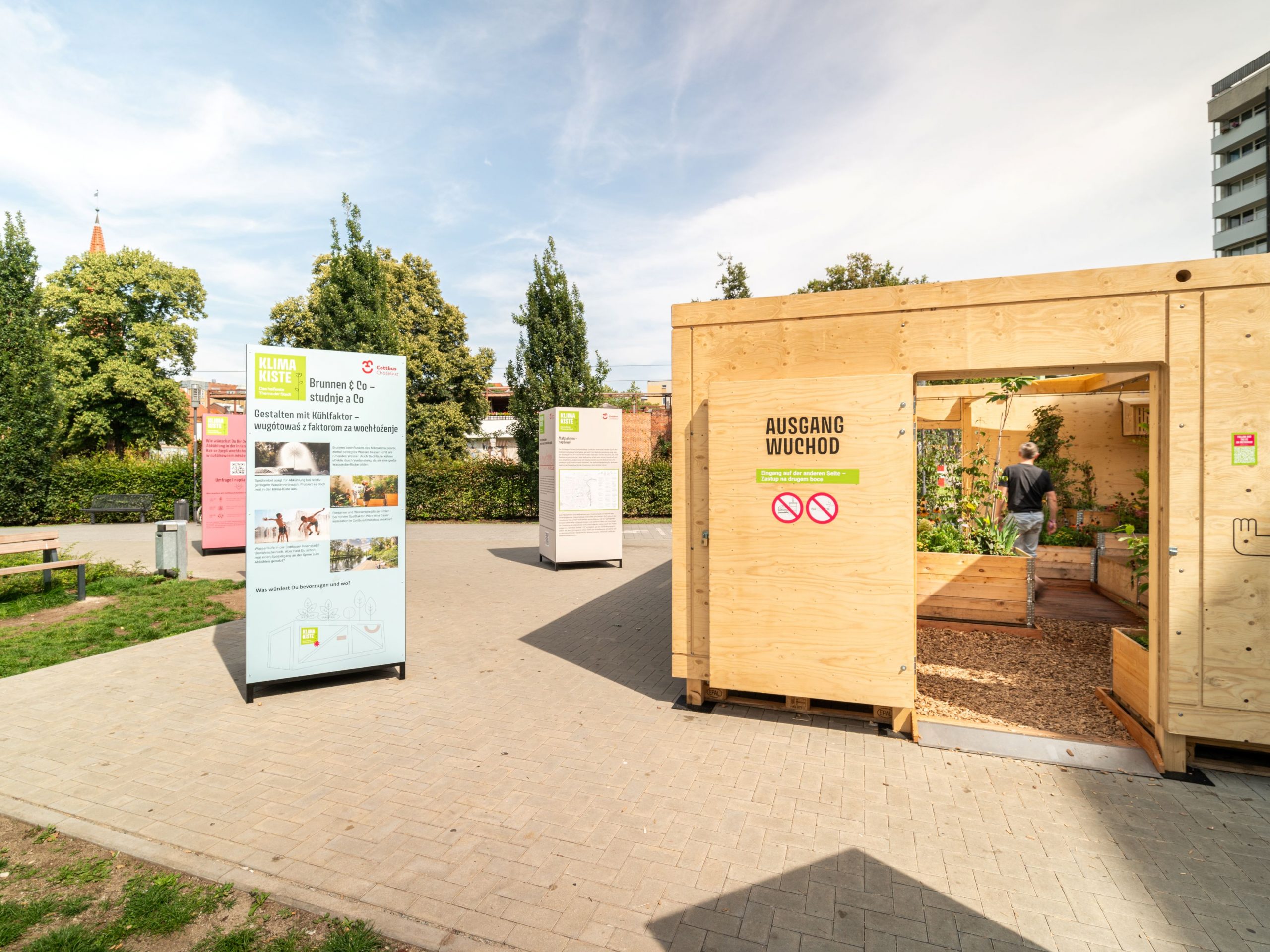 Klimakiste in Cottbus
